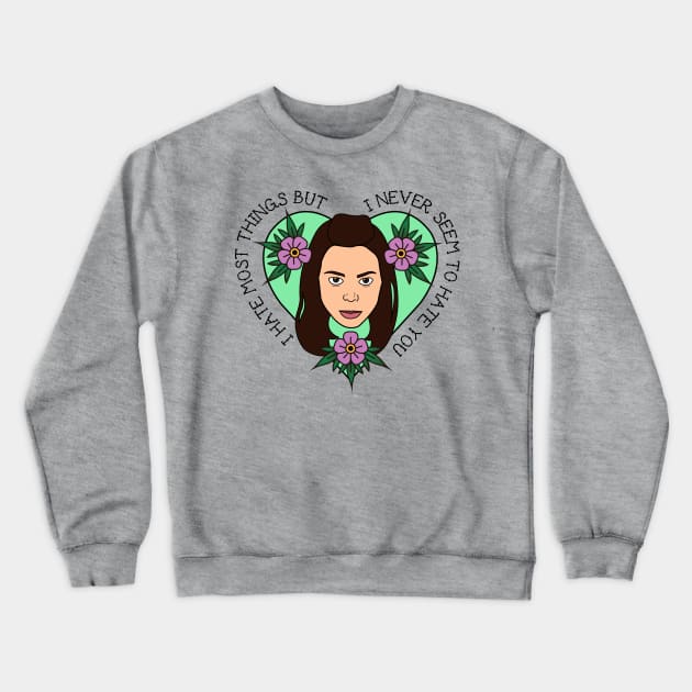 April - Parks and Rec Crewneck Sweatshirt by TeeAgromenaguer